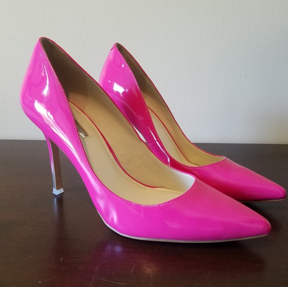 Hot Pink Patent BCBGenteration heels